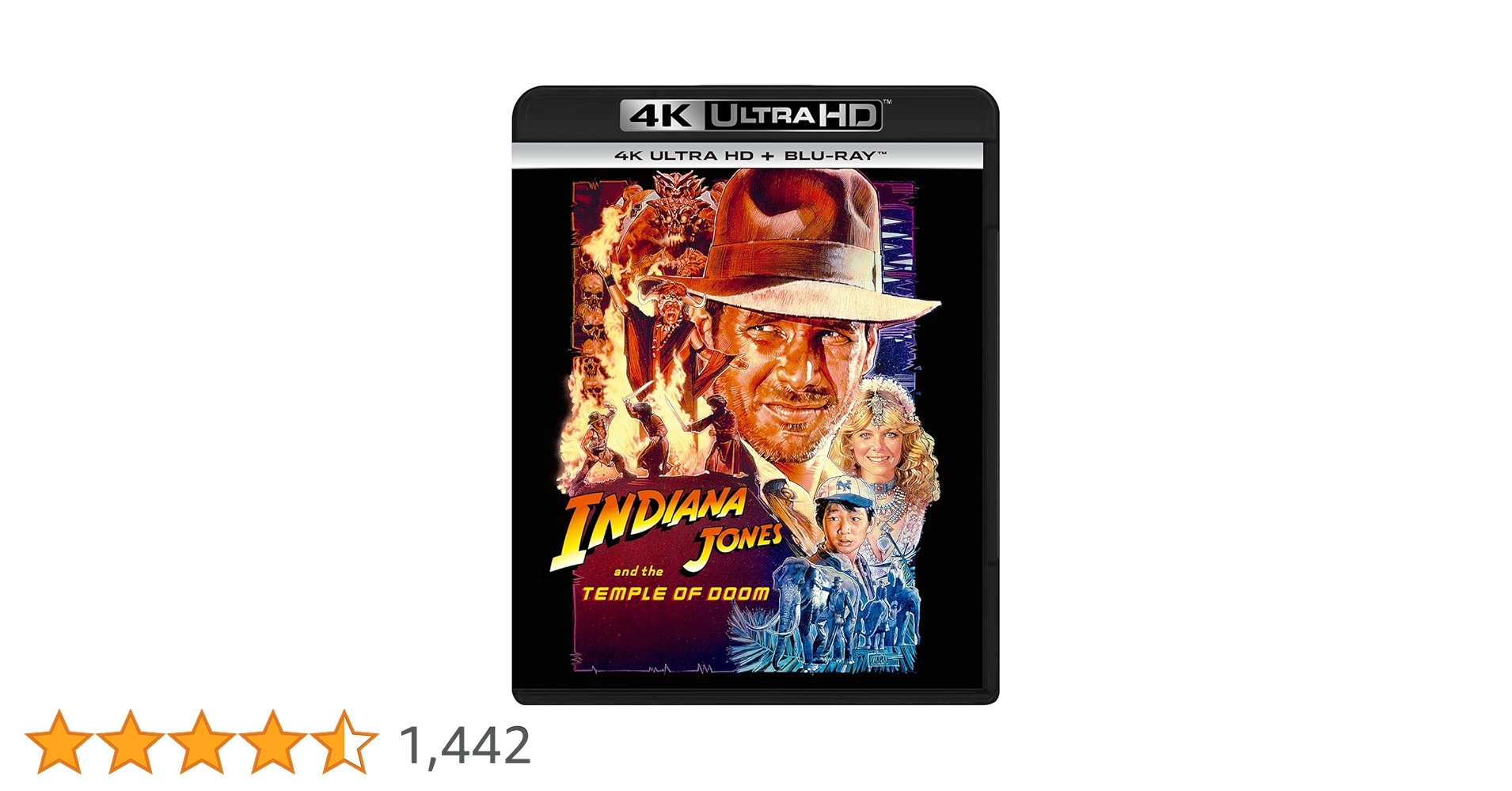 Amazon.co.jp: インディ・ジョーンズ 魔宮の伝説 4K Ultra HD+